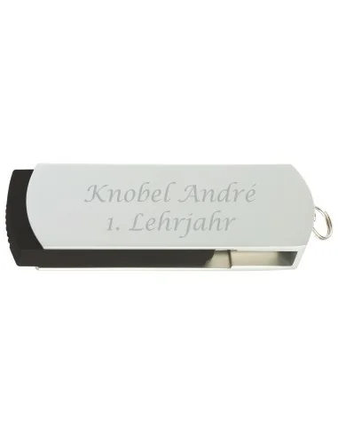 Personalisierter USB Stick 8 GB mit Gravur bei deinegravur.ch