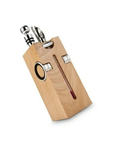 Wein Accessoires-Set Buche Block