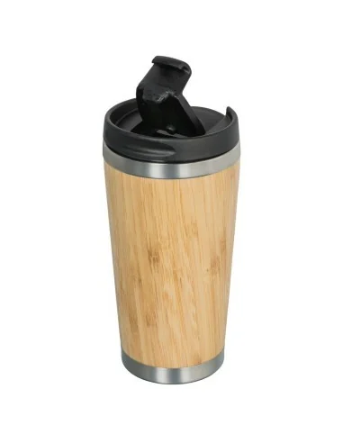 personaliserbarer Bambus Kaffee-Becher