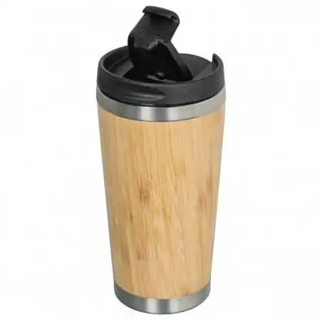 personaliserbarer Bambus Kaffee-Becher