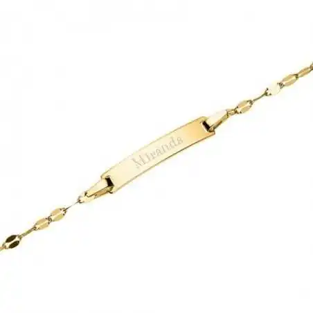 Gravierbares Armband aus 375er Gold