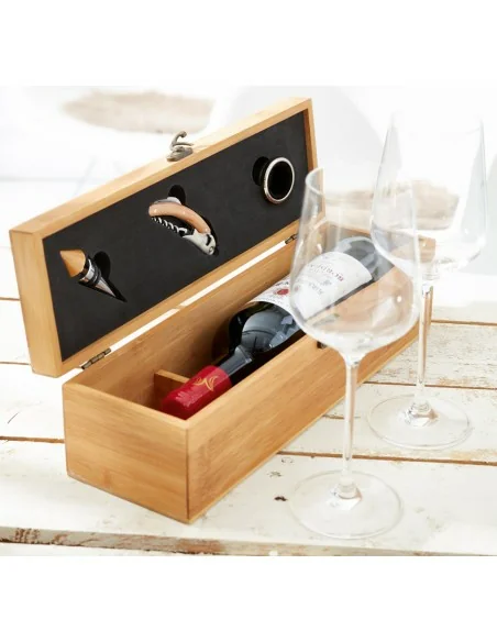 Weinaccessoire-Kiste Bamboo