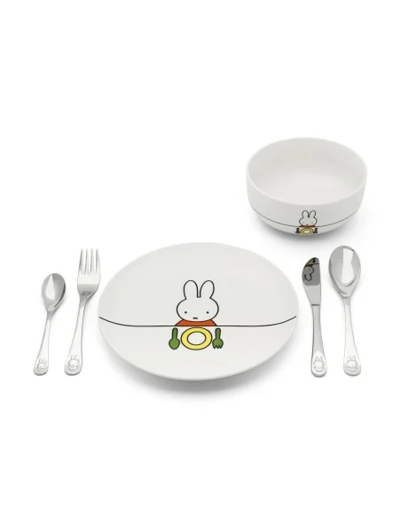 Kindergeschirr-Set Miffy 6-teilig, personalisiert