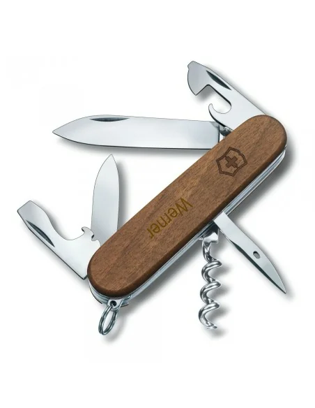 Victorinox Spartan Wood, graviert